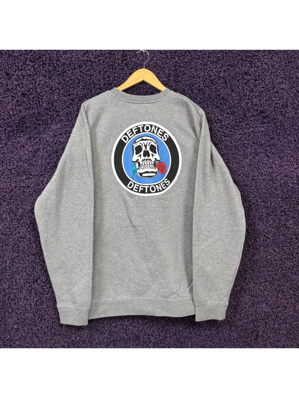 Deftones Rose Tour Crewneck Sweater Size Extra Large